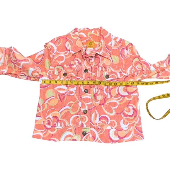 FINAL DAYS $5 All Ruby Rd. Light Weight Cropped Jacket Size 8 - Picture 4 of 6